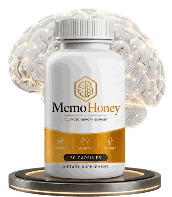 MemoHoney supplement bottle package